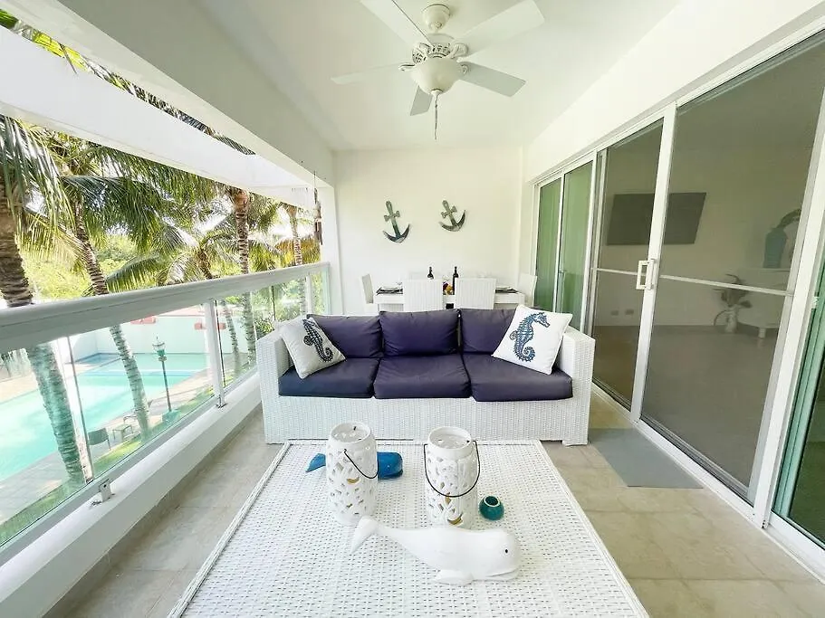 Charming 2 Bedroom Apartment With Pool Punta Cana 0*,  Dominican Republic